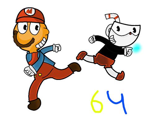 Mario And Cuphead By Supermarcotoad64 On Deviantart