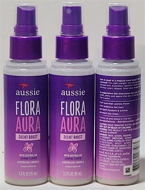 3 Ct Aussie Flora Aura Hair Scent Boost With Australian Jasmine