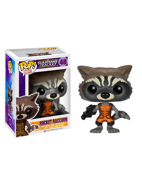 Figura Funko Pop Rocket Guardianes De La Galaxia