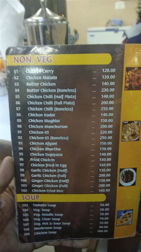 Menu At Indian Coffee House India Nh