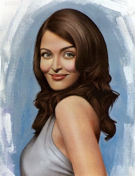 Portrait Painting Portrait Aishwarya Rai Paintings For Sale