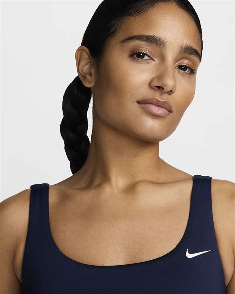 Nike Essential Womens Scoop Neck Midkini Swim Top