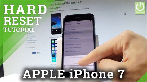 How To Hard Reset APPLE IPhone 7 Restore IOS Factory Reset YouTube