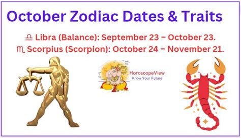 The Zodiac Sign Of October Dates Traits Personality More Artofit