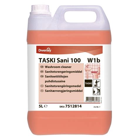 Sani 100 5 L Saniteettitilojen Puhdistusaine Tukkuliike Novakari