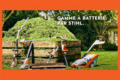 STIHL FRANCE Nouvelle sélection doutils à batterie 2021 RMA 235