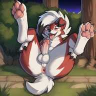 Post Ai Generated Anotherarcticfox Lycanroc Midnight Lycanroc