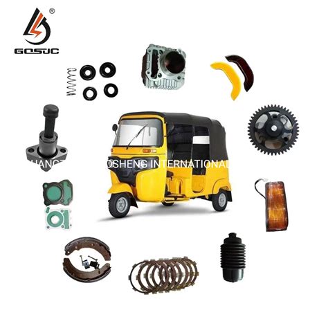 Hight Quality Wholesale All Bajaj Tricycle Parts Plastic Parts Engine