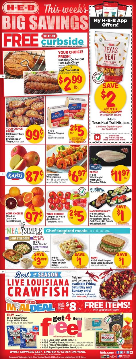 HEB Weekly Ad Mar 2 8 2022 WeeklyAds2