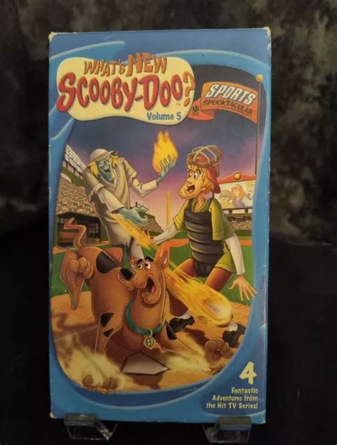 WHATS NEW SCOOBY DOO Vol 5 Sports Spooktacular VHS 2005 19 02