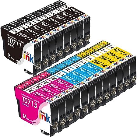 Epson Multipack T0715 Guépard Cartouches d encre d origine 4 couleurs