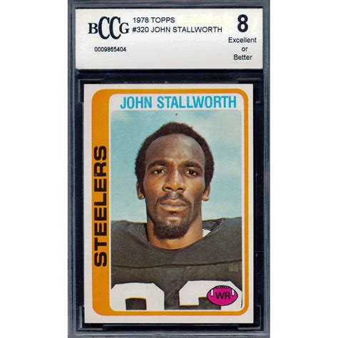 John Stallworth Topps Rc Bccg Pristine Auction