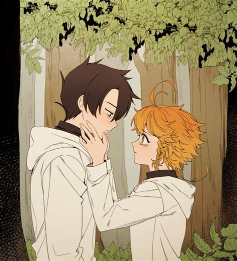 Emma And Ray Yakusoku No Neverland Drawn By Meua2 Danbooru