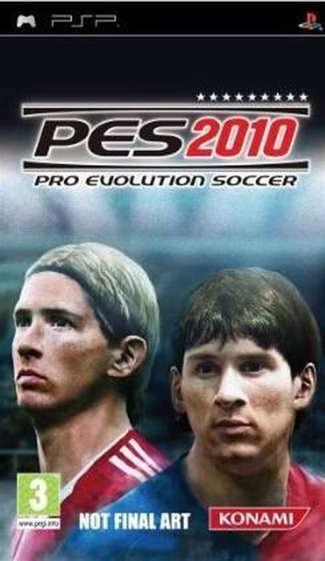 Konami Pro Evolution Soccer 2010 PSP Video Game PlayStation Portable