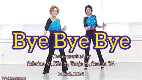 Bye Bye Bye Line Dance Mag