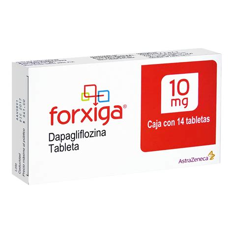 Forxiga 10mg 14 Tabletas Costco México