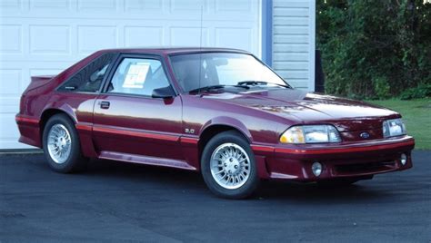 1194 Miles 1987 Ford Mustang Gt Barn Finds