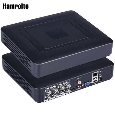 Hamrolte CCTV DVR 8CH 1080N TVI CVI AHD NH 5in1 Hybrid Digital Video