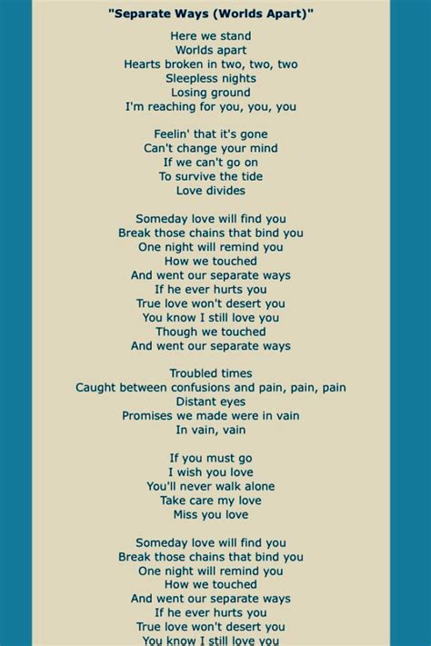 Journey Lyrics