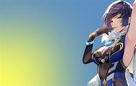 Wallpaper Girl Hot Sexy Blue Anime Babe Armpits Anime Girl For Mobile And Desktop