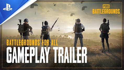 Pubg Battlegrounds Trailer De Gameplay Ps4 Youtube