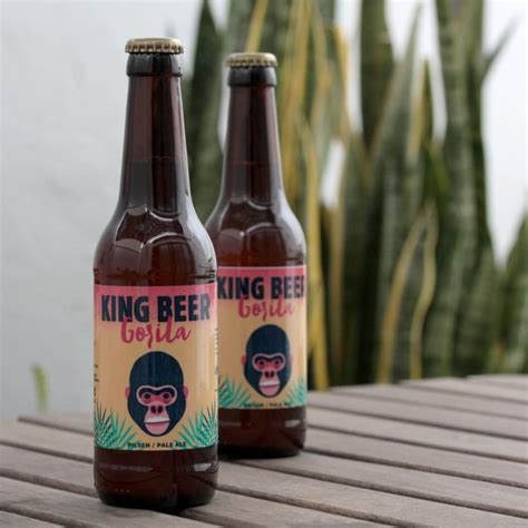 King Beer Gorila Domestika