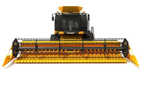 Combine Harvester Claas Lexion Models 3D model | CGTrader