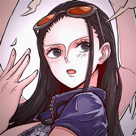 ♡゙ Nico Robin icon by me | Profilo, Arte ventagli, Zoro
