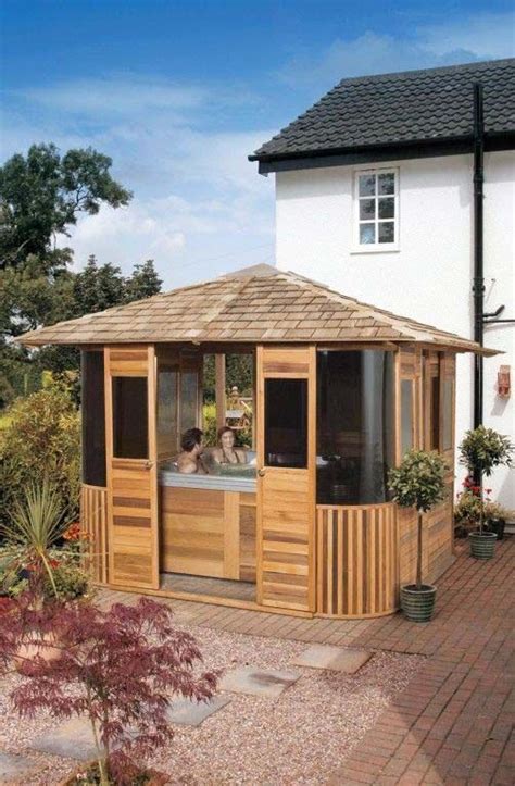 30 Awesome Hot Tub Enclosures Ideas For Your Backyard Gazebo