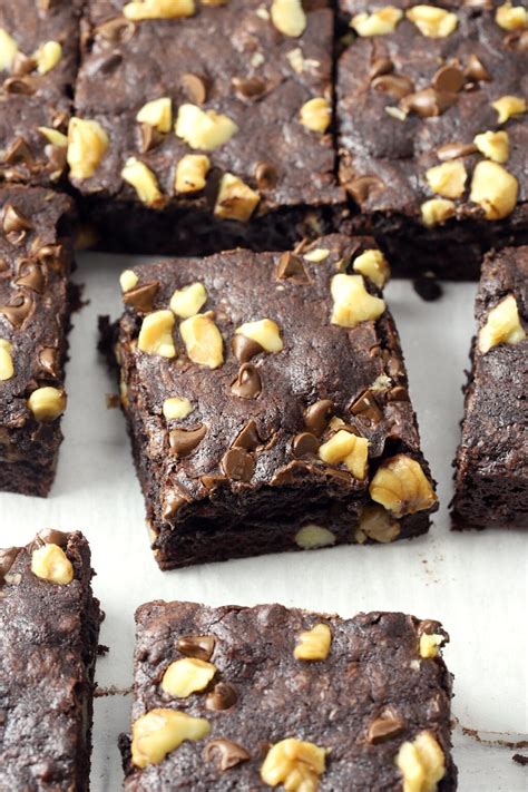 Dark Chocolate Walnut Brownies The Toasty Kitchen