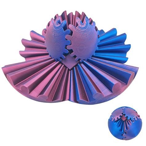 ZOYXRO The Whirling Wonder Fidget Gear Ball 3D Printed Gear Ball Spin