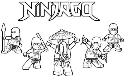 30 Free Printable Lego Ninjago Coloring Pages