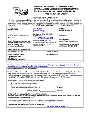 Fillable Online Modot Modot To Pick Up Modot Fax Email Print