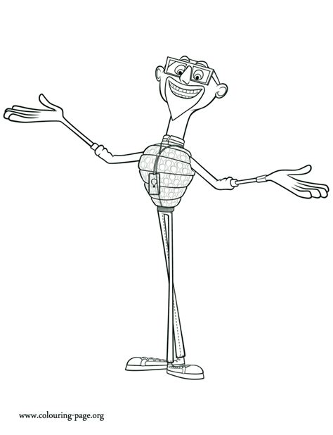 Chance of Meatballs - Chester V coloring page