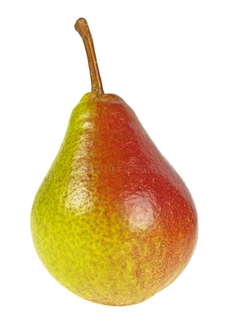 Ripe Juicy Pear Isolated On A White Background Healthy Food And