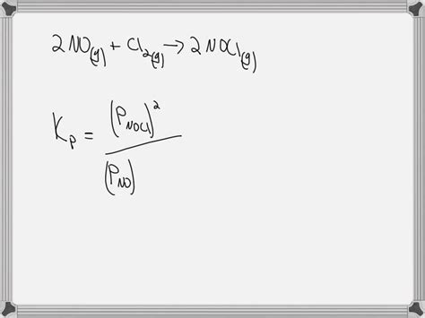 SOLVED Write The Expression For The Equilibrium Constant Kp For The