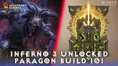 Diablo Immortal Inferno 3 Unlocked Paragon Build 101 YouTube