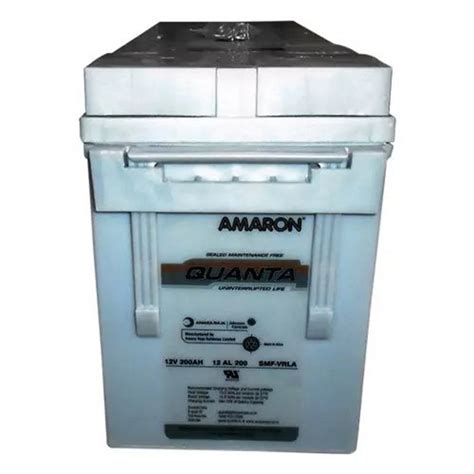 Amaron Quanta SMF VRLA 12V 200 Ah Battery At Rs 15000 New Items In