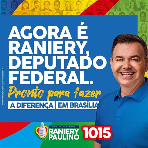 Reportereletronico On Twitter Candidato A Deputado Federal Raniery