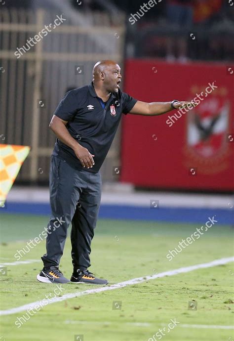 Al Ahlys Head Coach Pitso Mosimane Editorial Stock Photo Stock Image