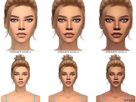 Mercisims Overlay Version Of Female Skin N Overlay Skin