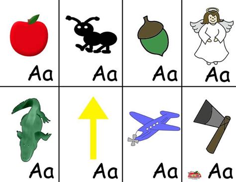 Abc Flash Cards Aa Abc Vibes