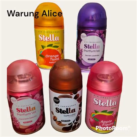 Stella Parfum Refill Matic Ml Penyegar Udara Ruangan Semua Varian