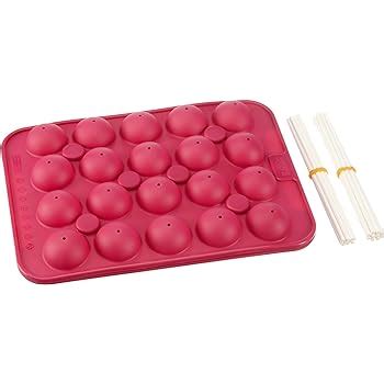 Cake Pops Silikon Backform Backset F R Kuchen Lollis Amazon De