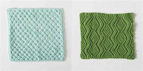 10 Knit Dishcloth Patterns For Beginners