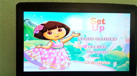 Dora Saves The Crystal Kingdom Dvd Menu Walkthrough Canadian Version Youtube