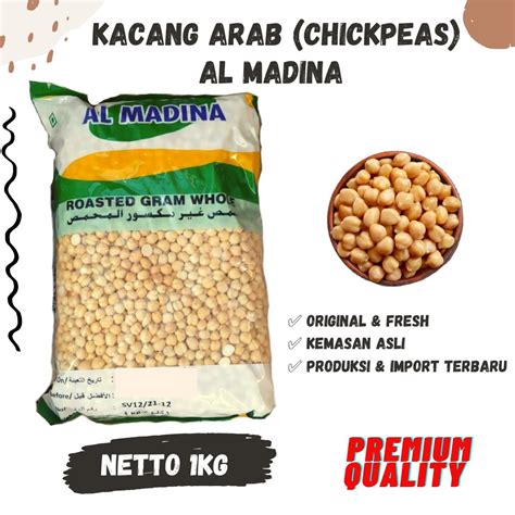 KACANG ARAB MATANG 1kg Chickpeas kacang arab 1kg kacang arab roasted ...