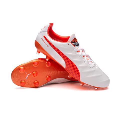 Zapatos de fútbol Puma King Platinum 21 Ralley FG AG White Fútbol Emotion