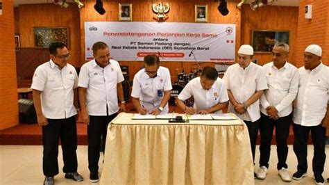 Sukseskan Pembangunan Juta Rumah Pt Semen Padang Jalin Kerja Sama