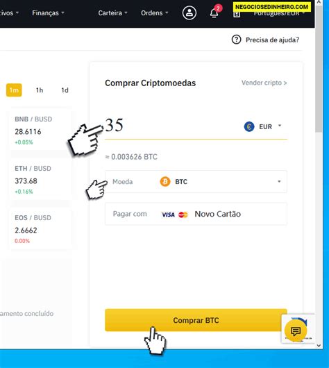 Como Comprar Criptomoedas Na Binance Os Passos Explicados